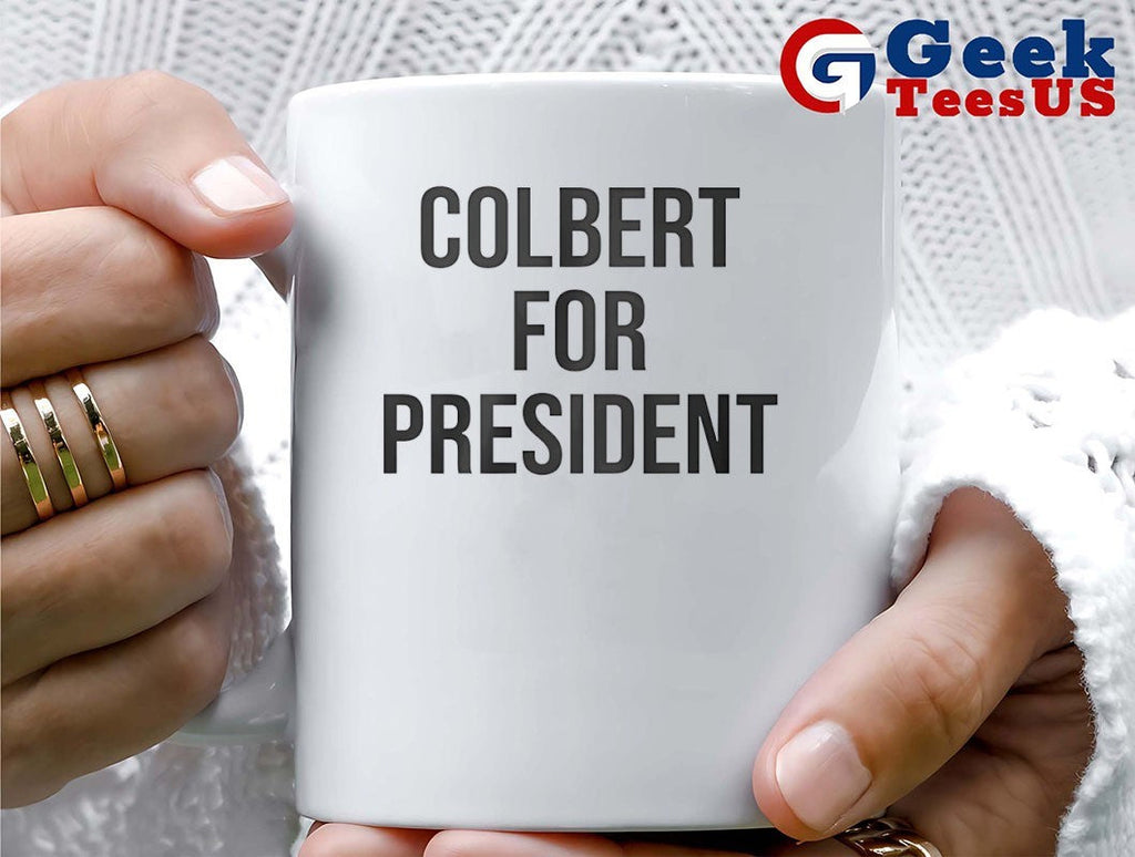 Emma Thompson wore Colbert For President shirt