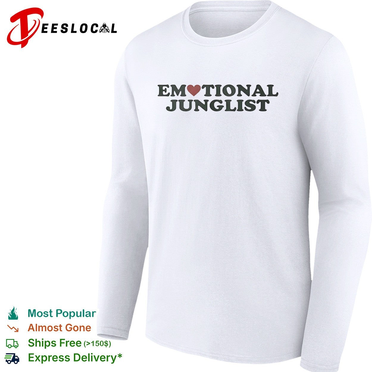 Emotional Junglist Jungle music Drum and bass shirt