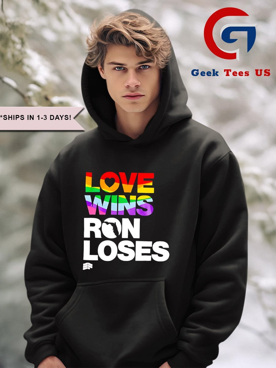 Eola Festival Love Wins Ron Loses pride shirt
