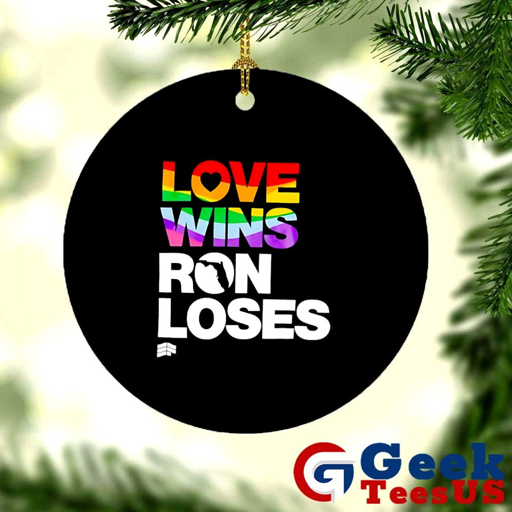 Eola Festival Love Wins Ron Loses pride shirt