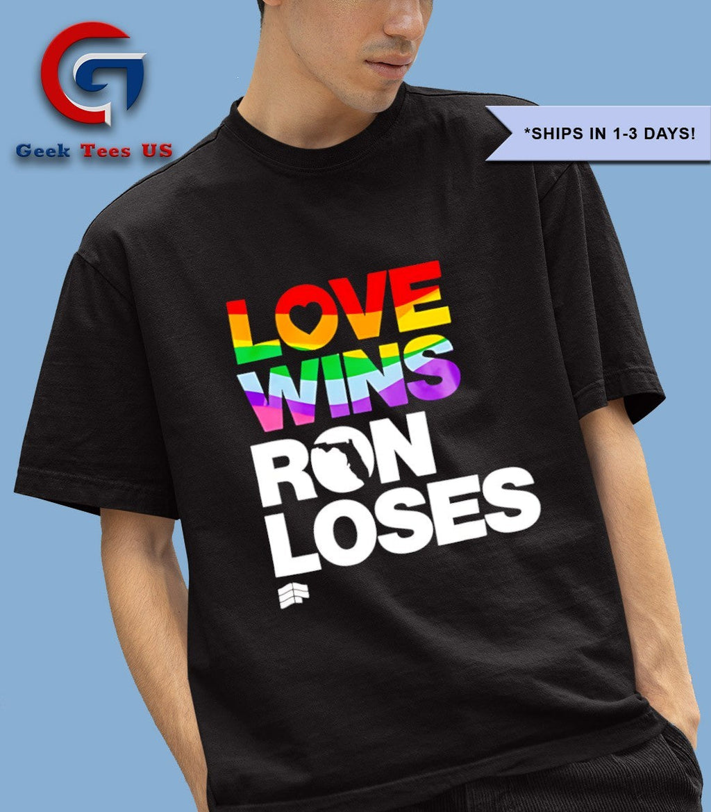 Eola Festival Love Wins Ron Loses pride shirt