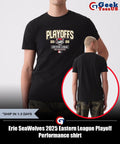 Erie SeaWolves 2025 Eastern League Playoff Performance shirt