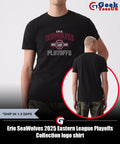 Erie SeaWolves 2025 Eastern League Playoffs Collection logo shirt