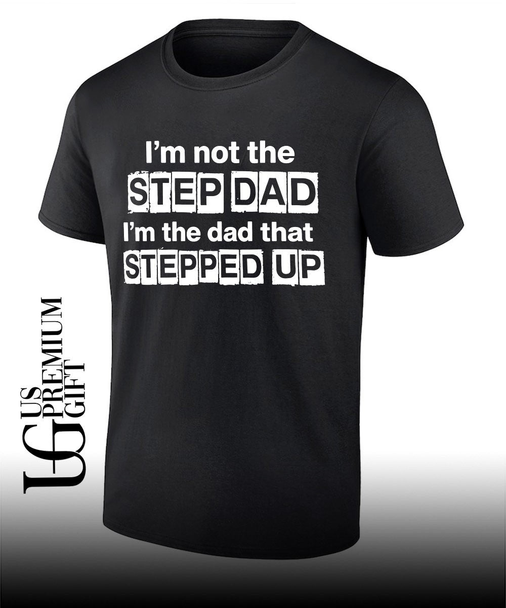 Erik Karlsson wearing I’m not the step Dad shirt
