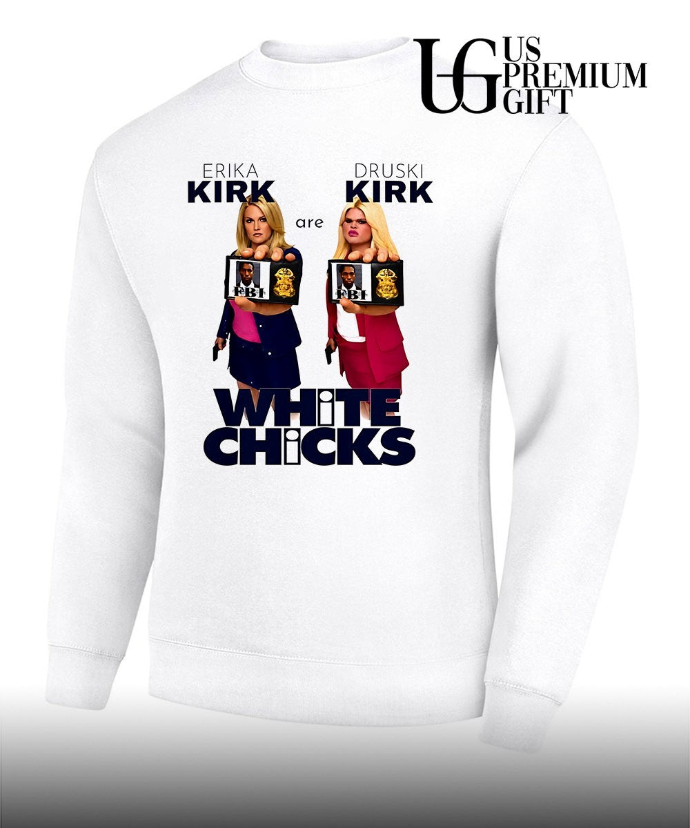 Erika Kirk Druski parody shirt