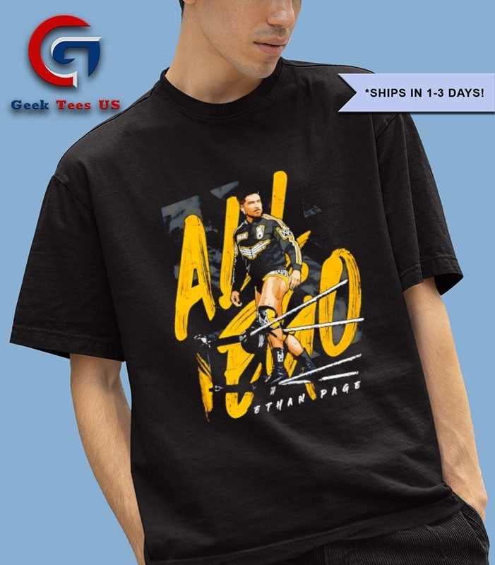Ethan Page All Ego graphic shirt