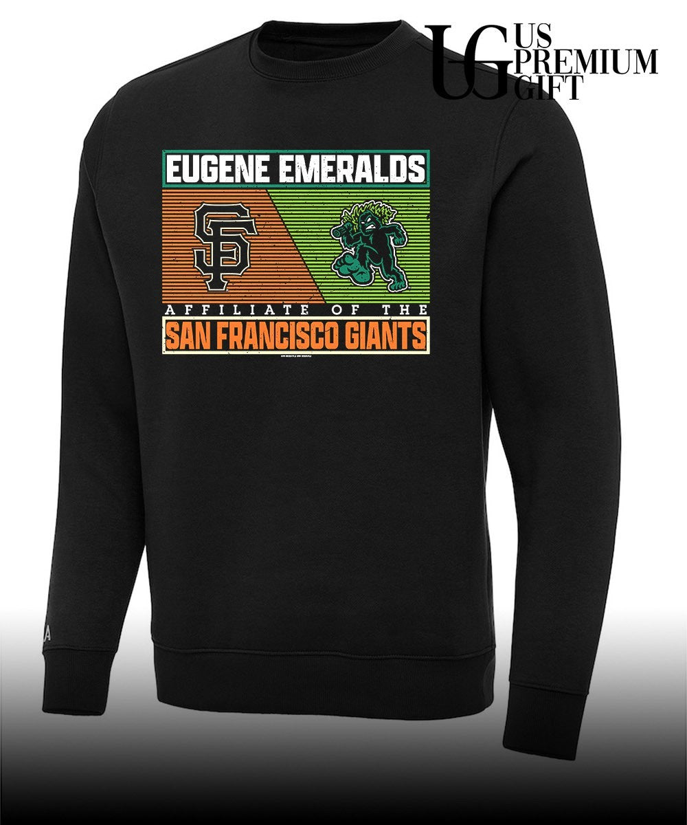 Eugene Emeralds affiliate of the San Francisco Giants baseball shirt