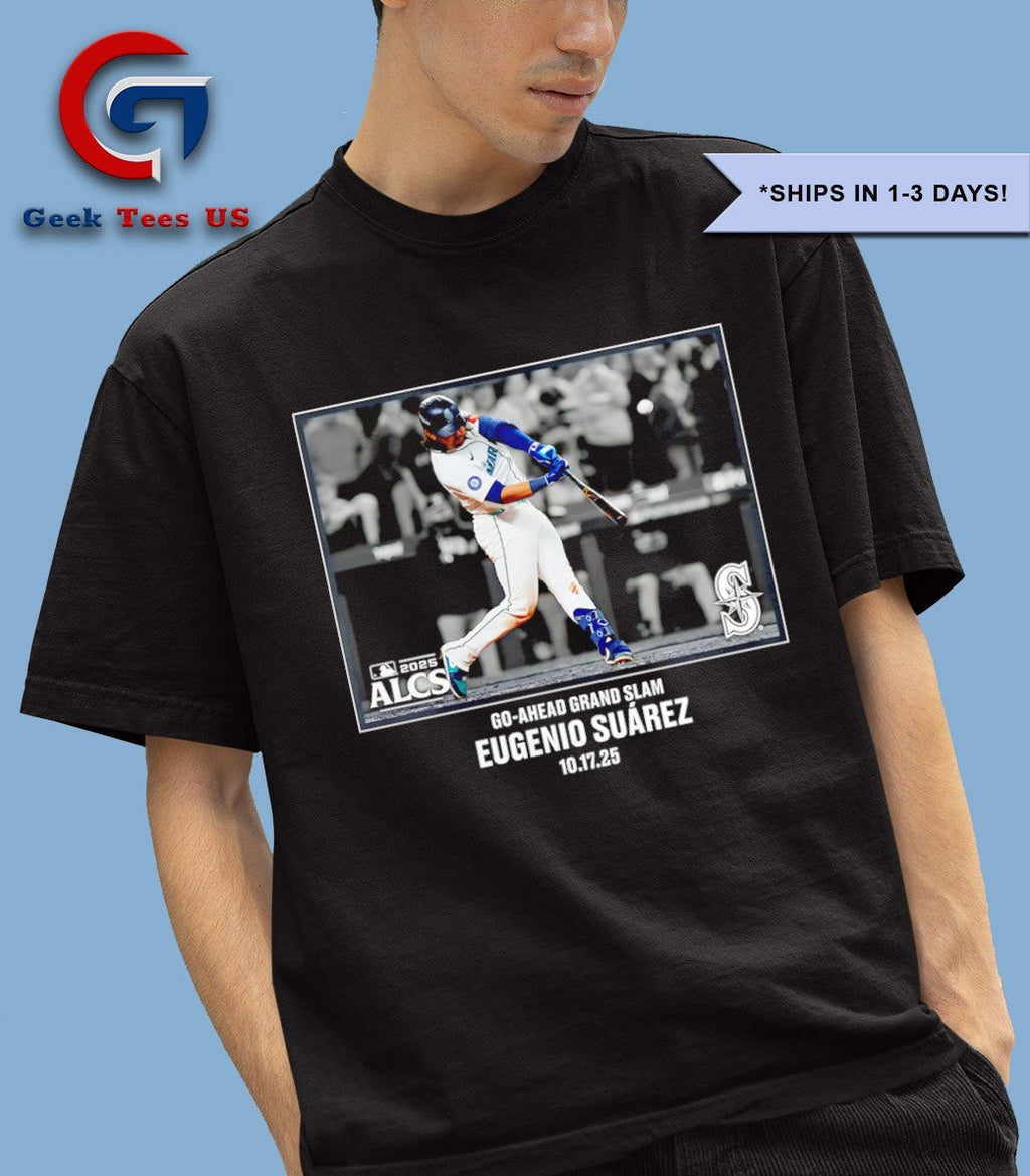 Eugenio Suárez Seattle Mariners 2025 MLB Postseason Moment shirt