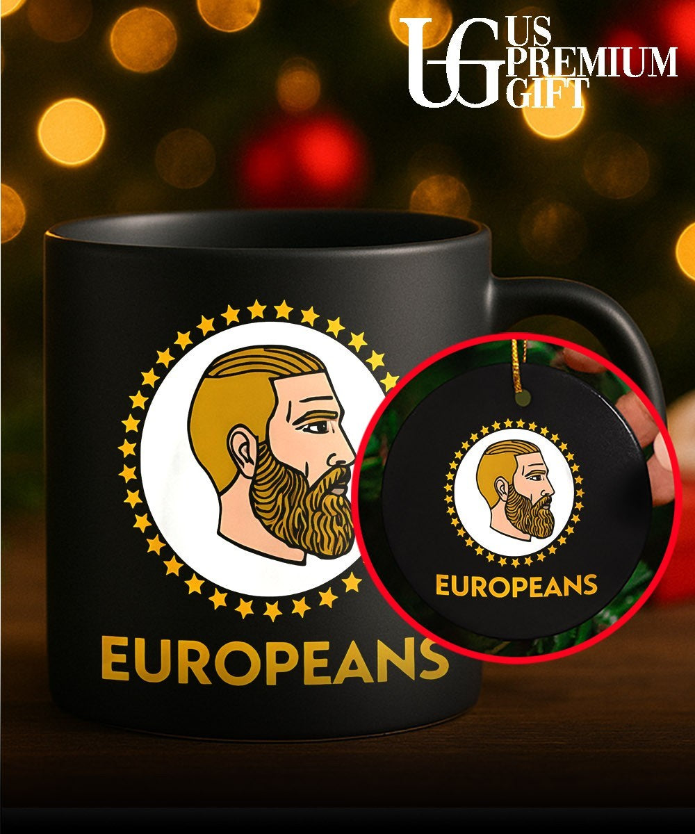 Europeans Yes Chad meme shirt
