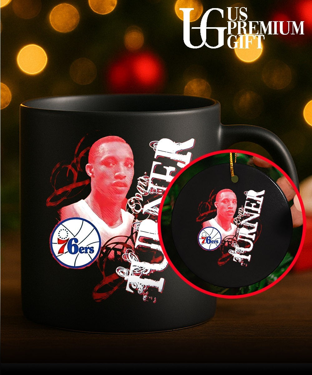 Evan Turner player Philadelphia 76ers NBA portrait shirt