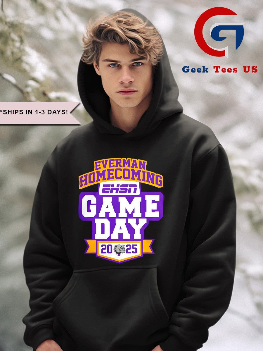 Everman High School Homecoming 2025 EHSN Football shirt