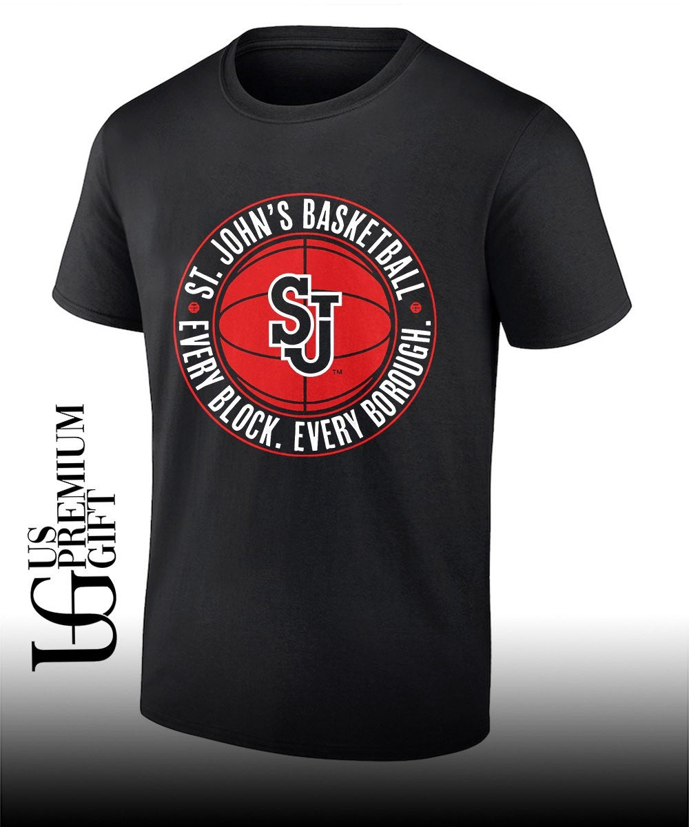 Every Block Every Borough St John’s Red Storm men’s basketball shirt