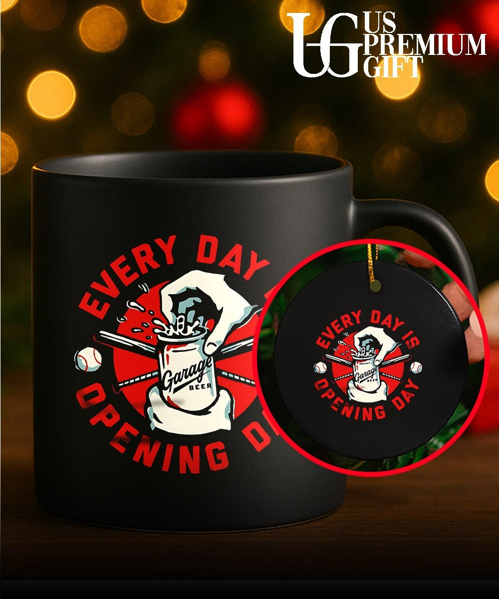 Every Day Is Opening Day Garage Beer shirt