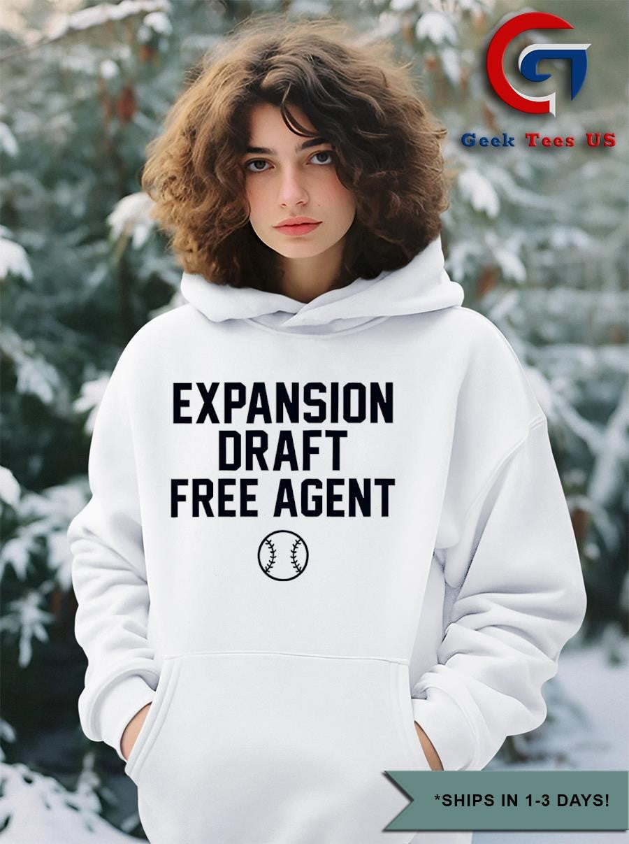 Expansion draft free agent baseball shirt