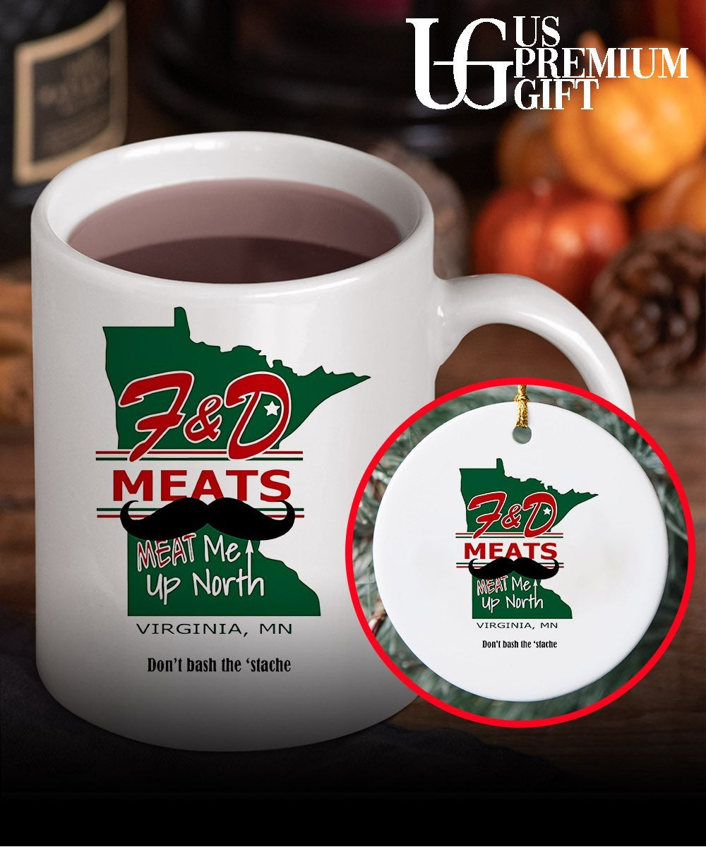 F&D Meats Meat Me Up North Virginia MN shirt
