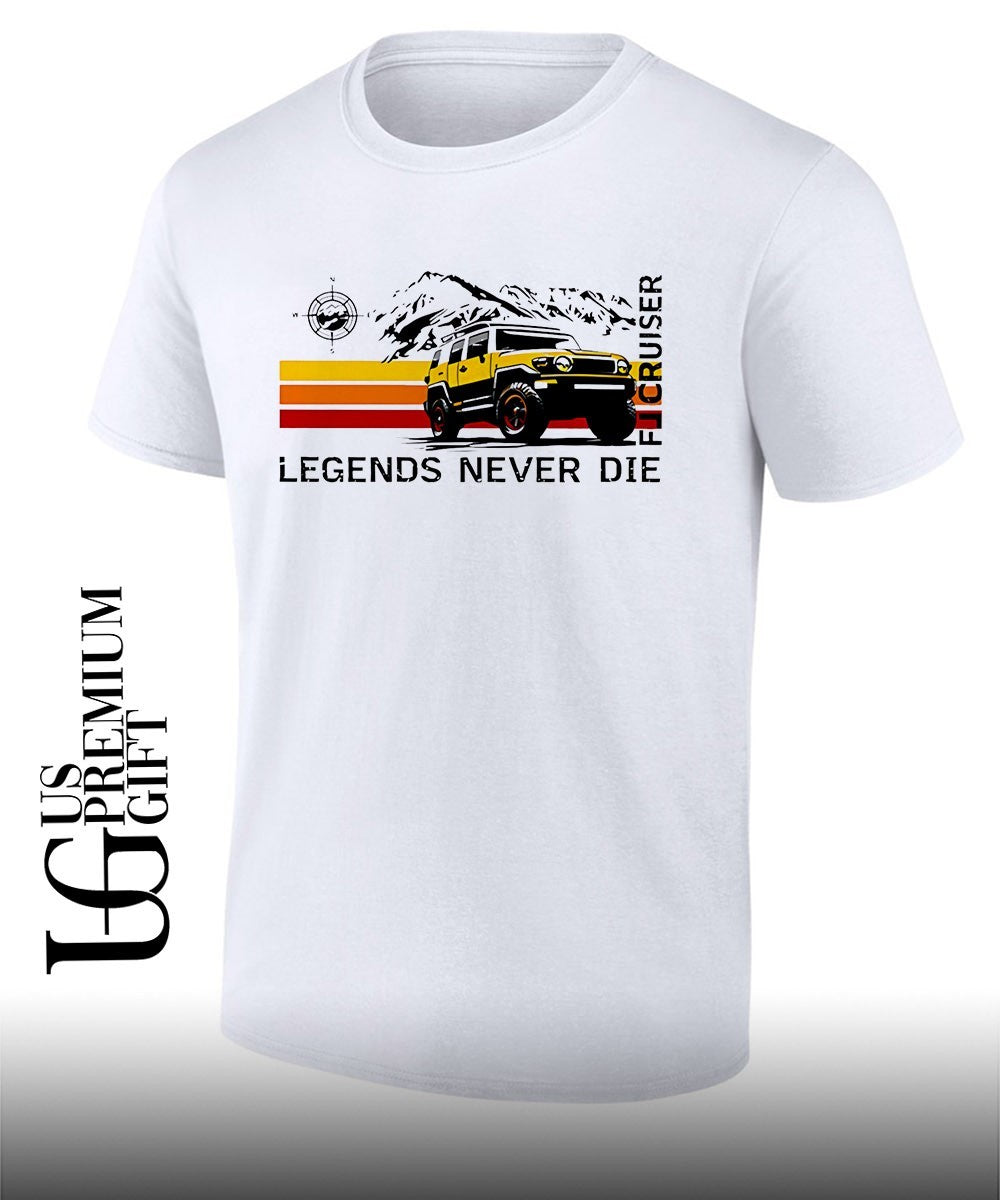 FJ Cruiser Legends Never Die mountain shirt