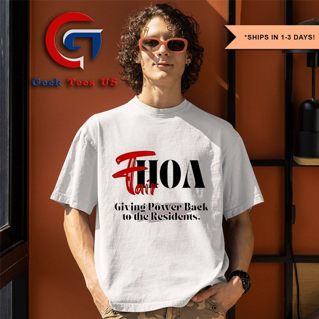 Fairhoa giving power back to the residents shirt