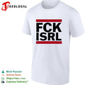 Fck Isrl political statement protest shirt