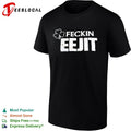 Feckin Eejit Irish Shamrock St Patricks Day shirt