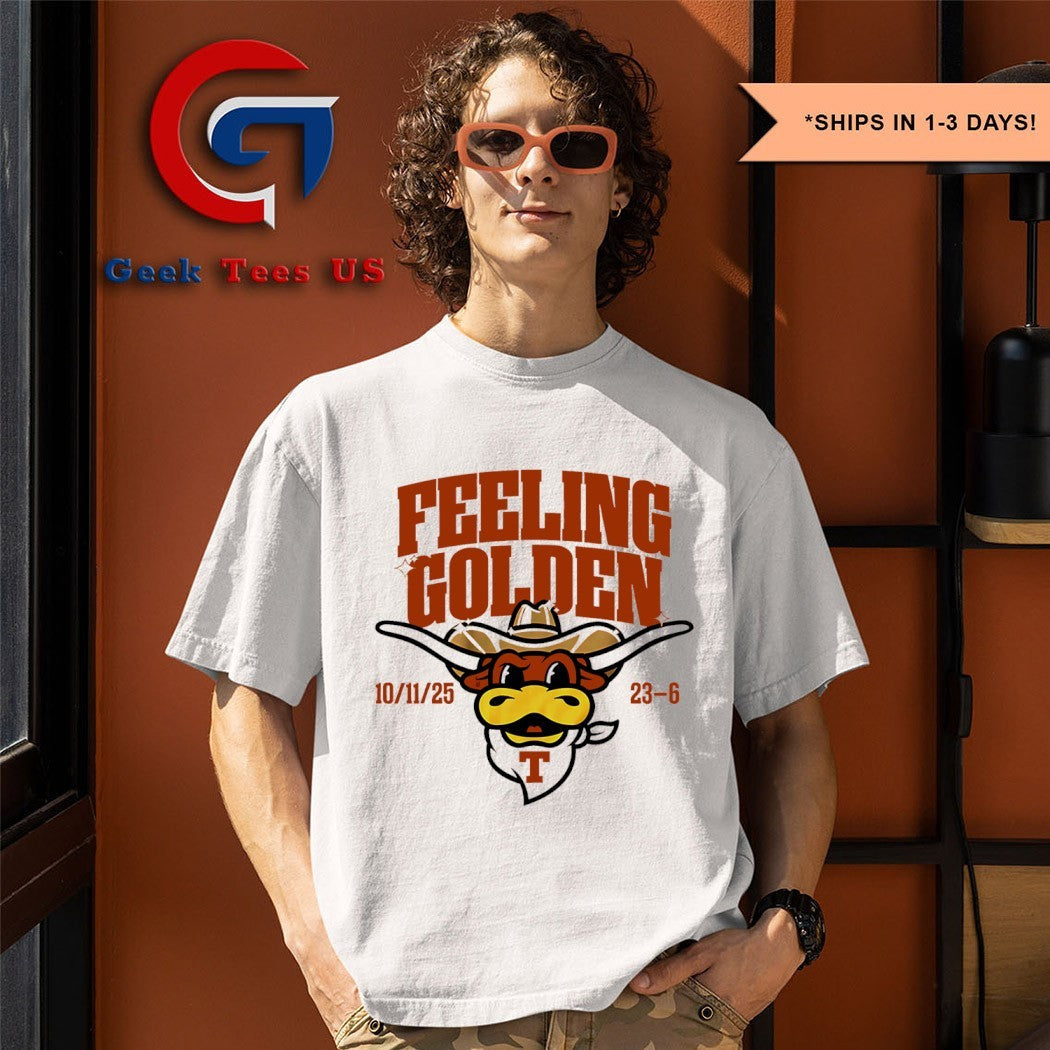 Feeling Golden Texas Longhorns Football 23-6 score shirt