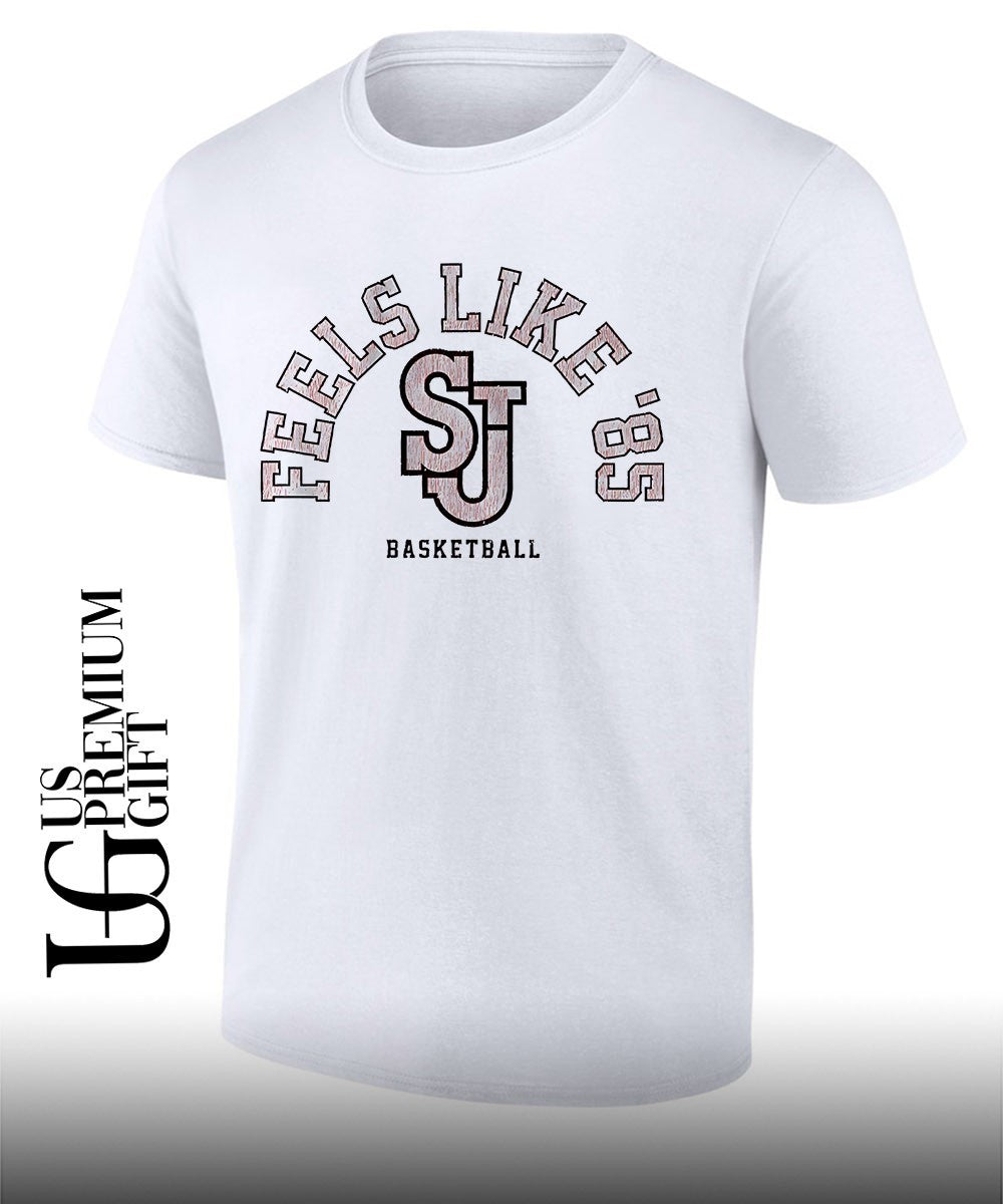 Feels Like ’85 St John’s Red Storm men’s basketball shirt