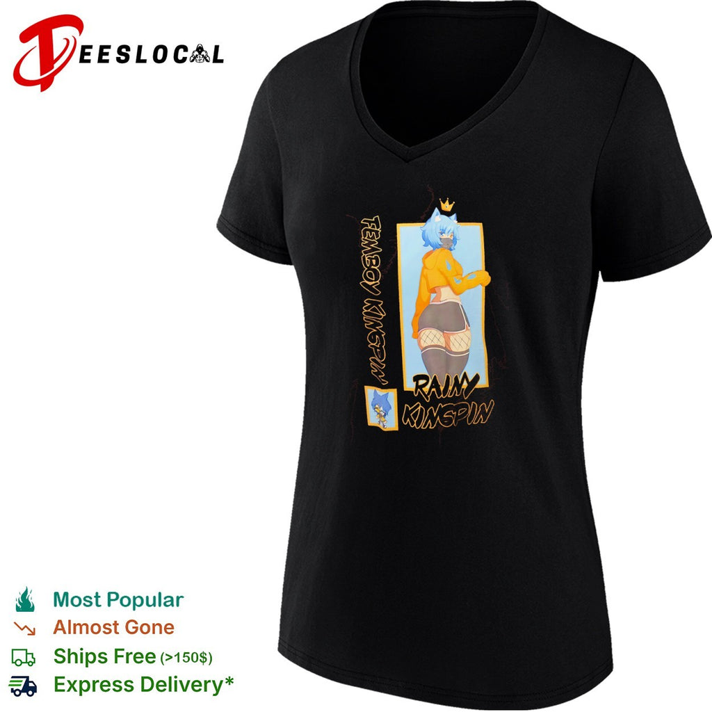 Femboy Kinspin Rainy Kingspin Character shirt
