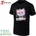 Femboy Pastel Anime Cat Boy Aesthetic kawaii shirt