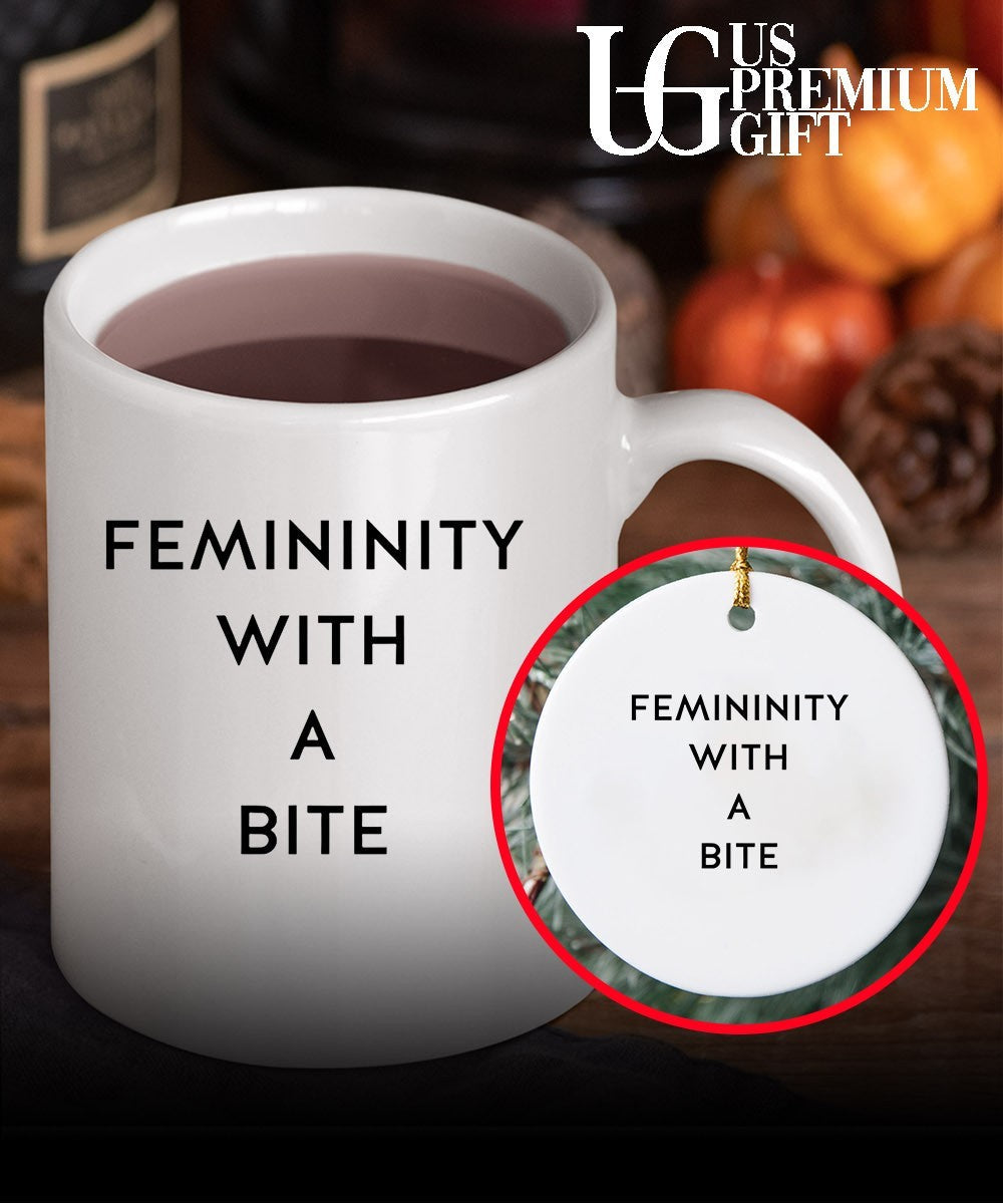 Femininity with a bite shirt