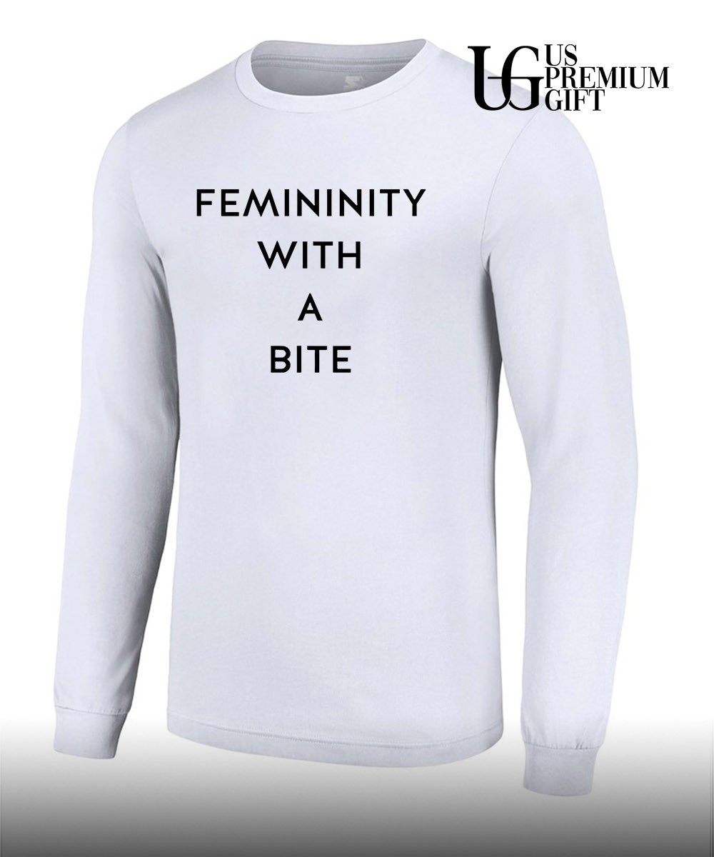 Femininity with a bite shirt