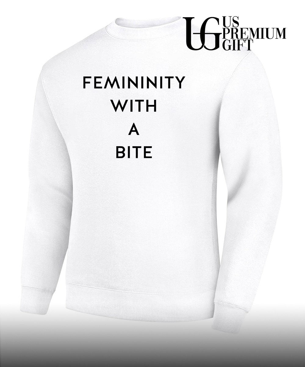 Femininity with a bite shirt