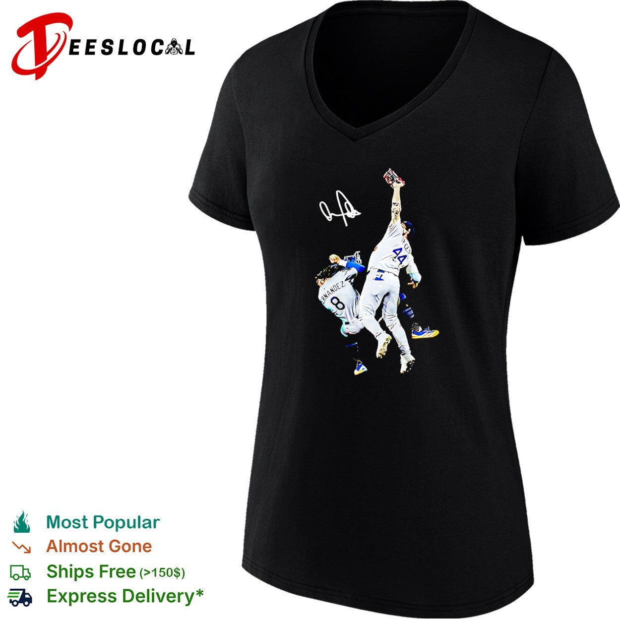 Fernandez and Player 44 Baseball Signature shirt