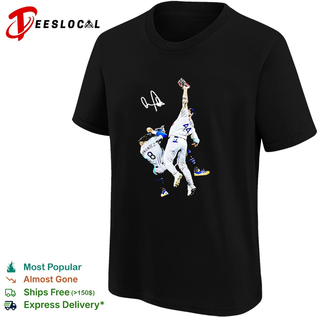 Fernandez and Player 44 Baseball Signature shirt
