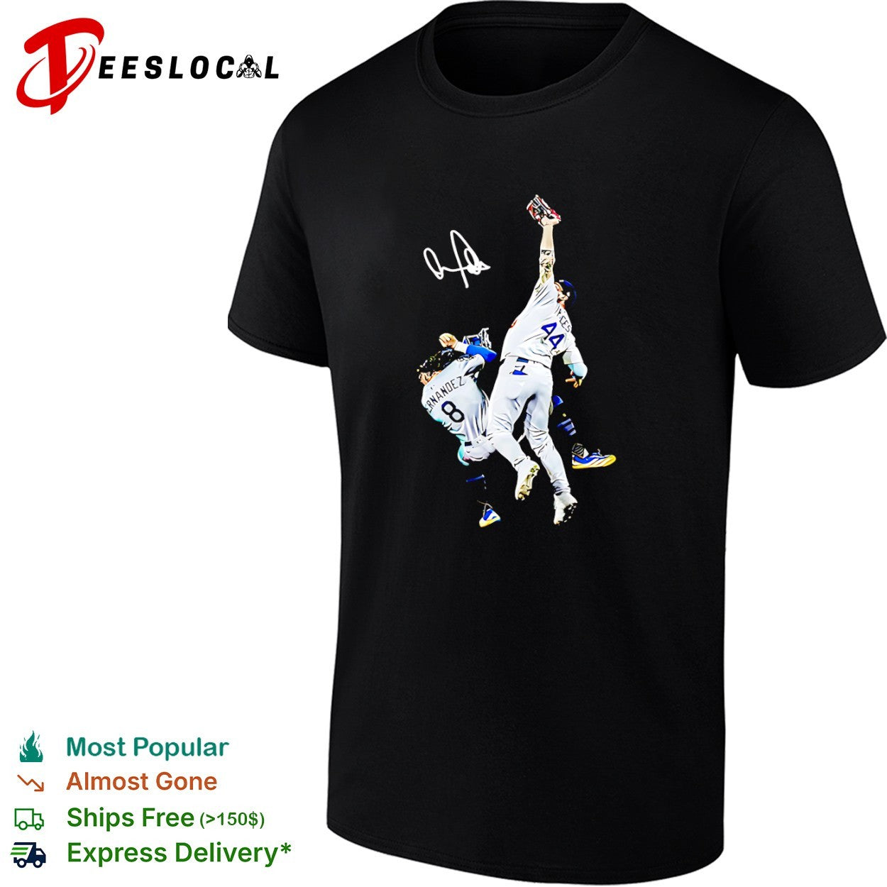 Fernandez and Player 44 Baseball Signature shirt