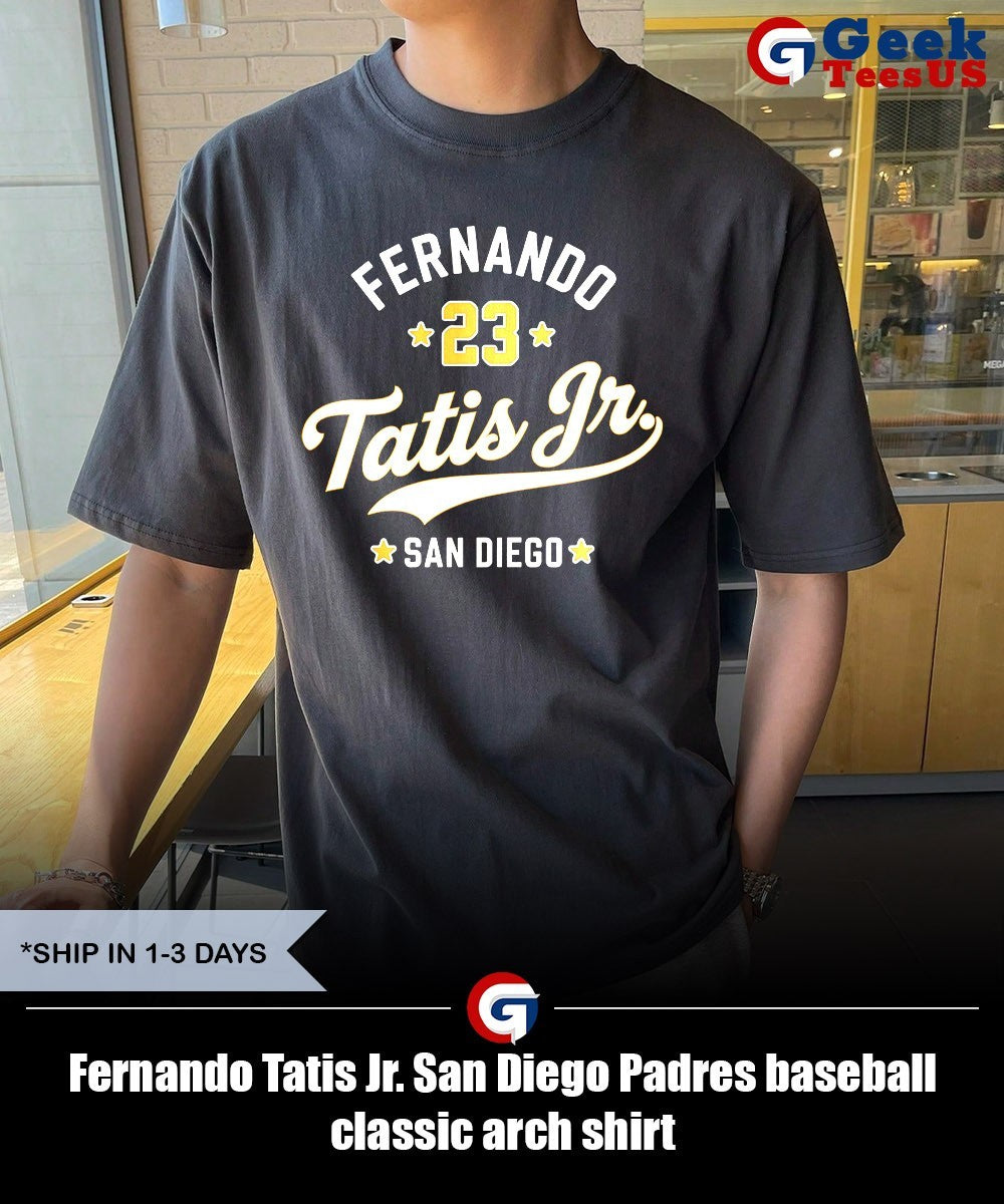 Fernando Tatis Jr. San Diego Padres baseball classic arch shirt