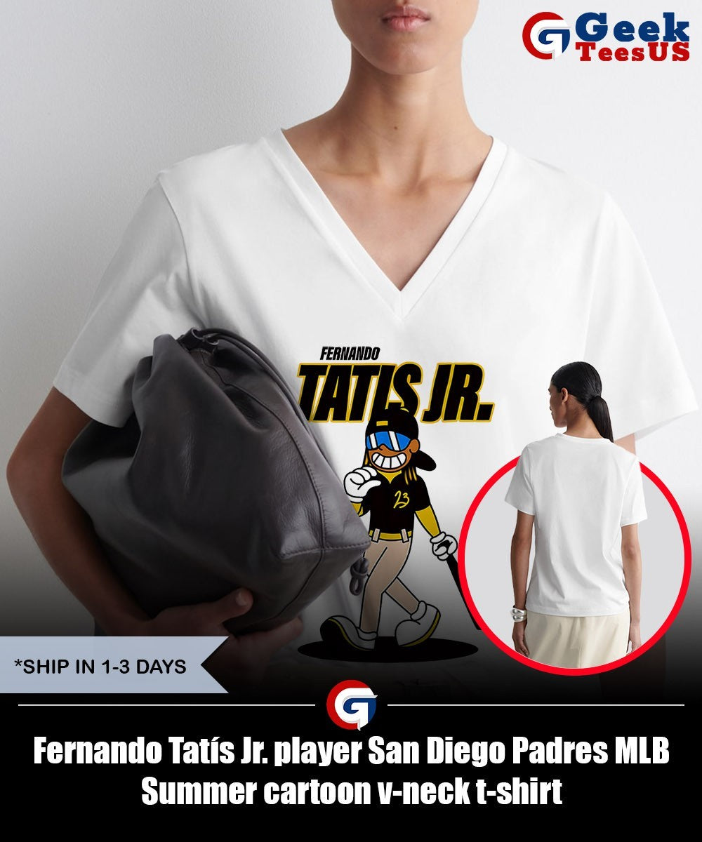 Fernando Tatís Jr. player San Diego Padres MLB Summer cartoon shirt