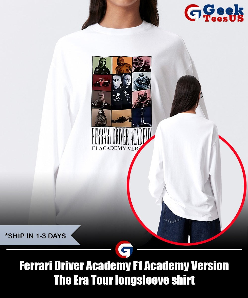 Ferrari Driver Academy F1 Academy Version The Era Tour shirt