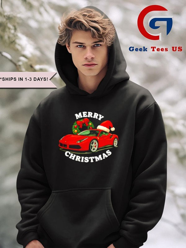 Ferrari car Merry Christmas shirt