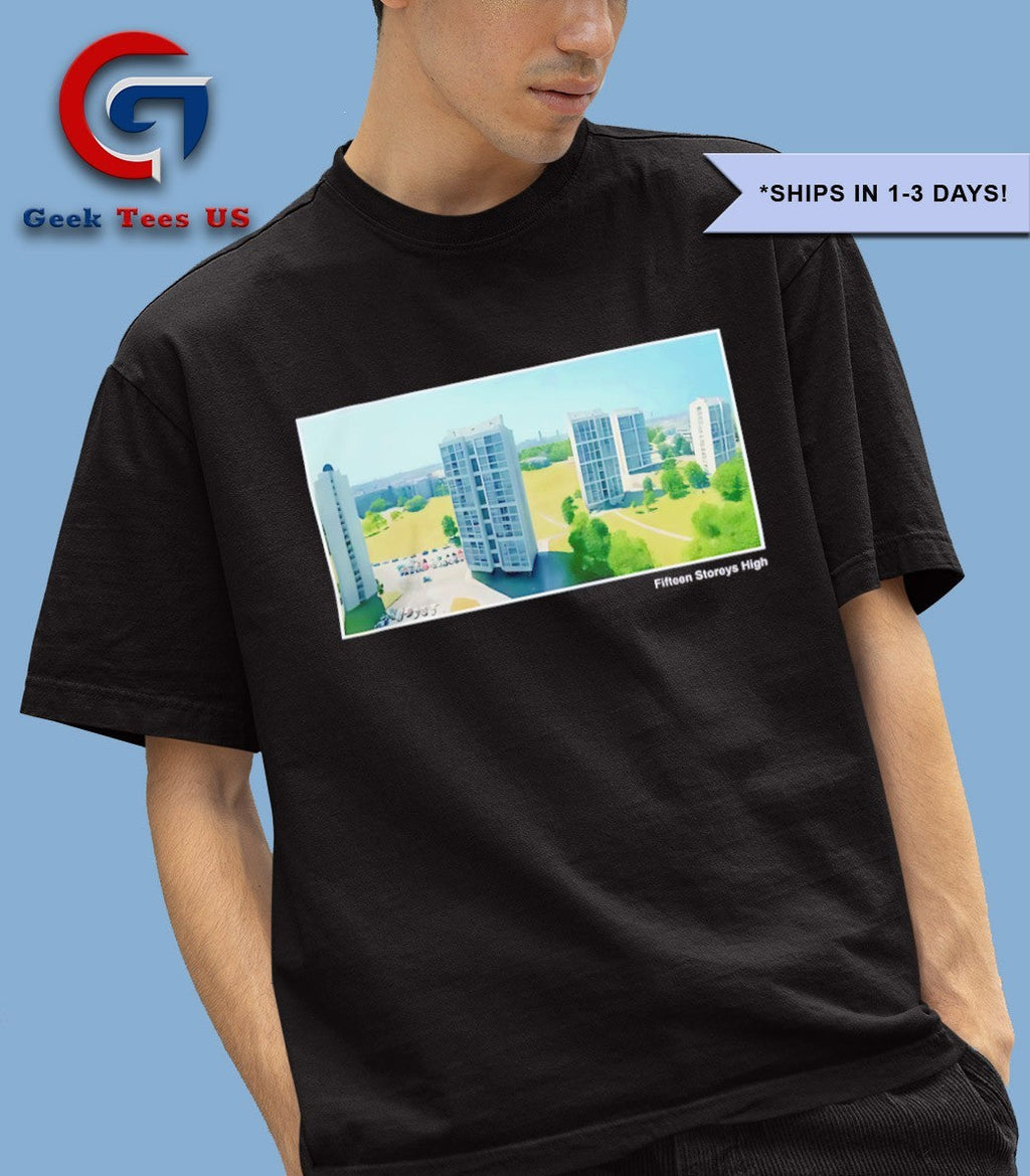 Fifteen Storeys High Sean Lock Tribute Memorial shirt