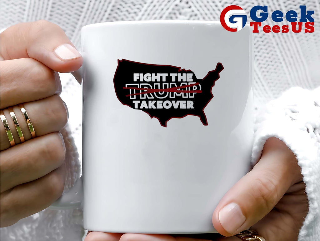 Fight The Trump Takeover Free DC shirt