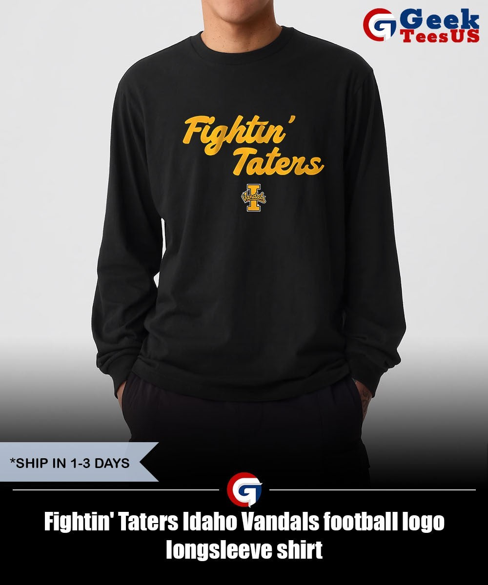 Fightin’ Taters Idaho Vandals football logo shirt