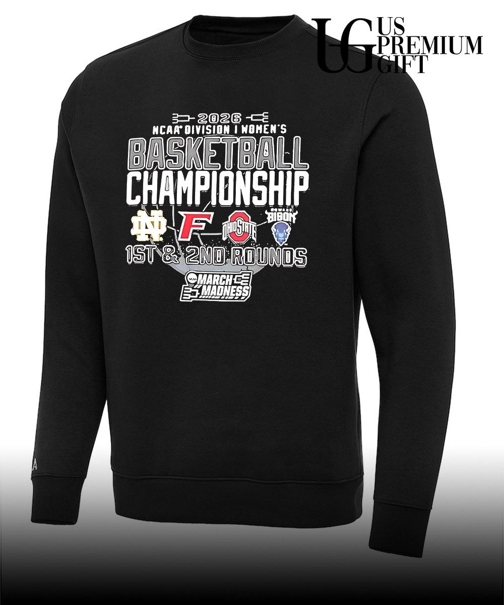 Fighting Irish Ohio State Bison Women’s Basketball Championship 2026 NCAA Division March Madness shirt