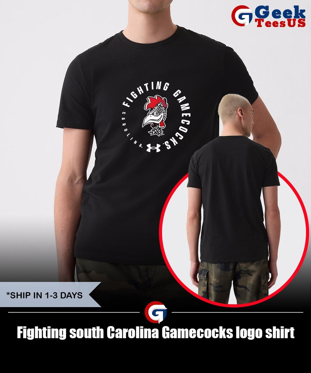 Fighting south Carolina Gamecocks logo shirt