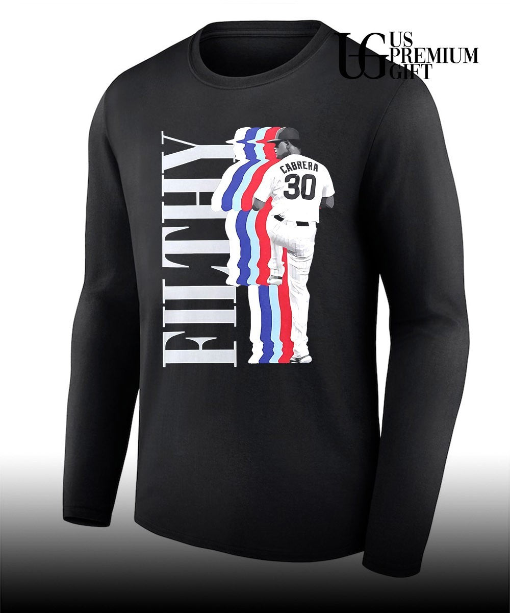 Filthy Edward Cabrera Chicago Cubs baseball shirt