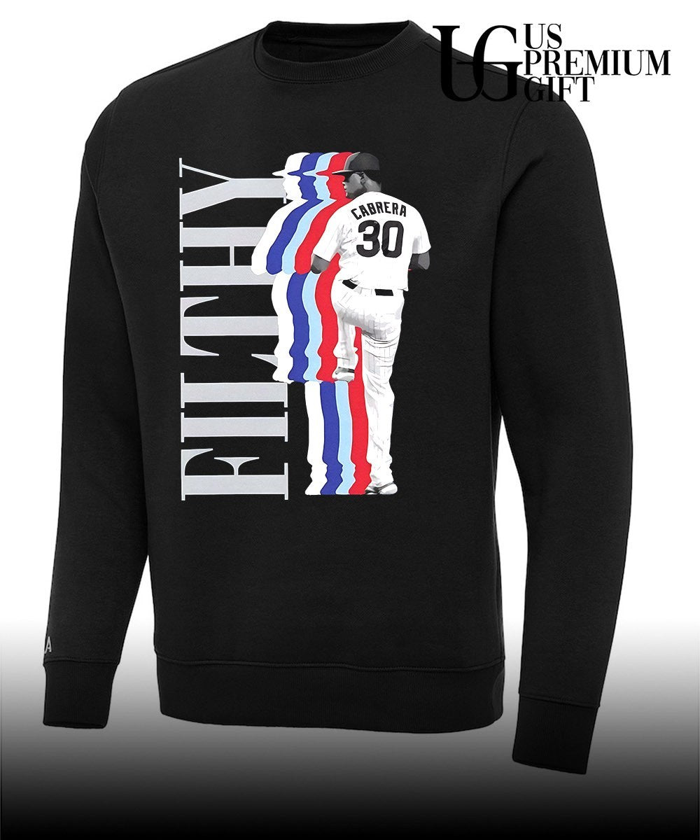 Filthy Edward Cabrera Chicago Cubs baseball shirt