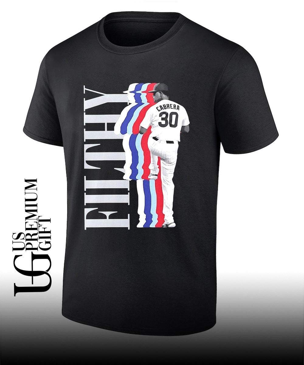 Filthy Edward Cabrera Chicago Cubs baseball shirt