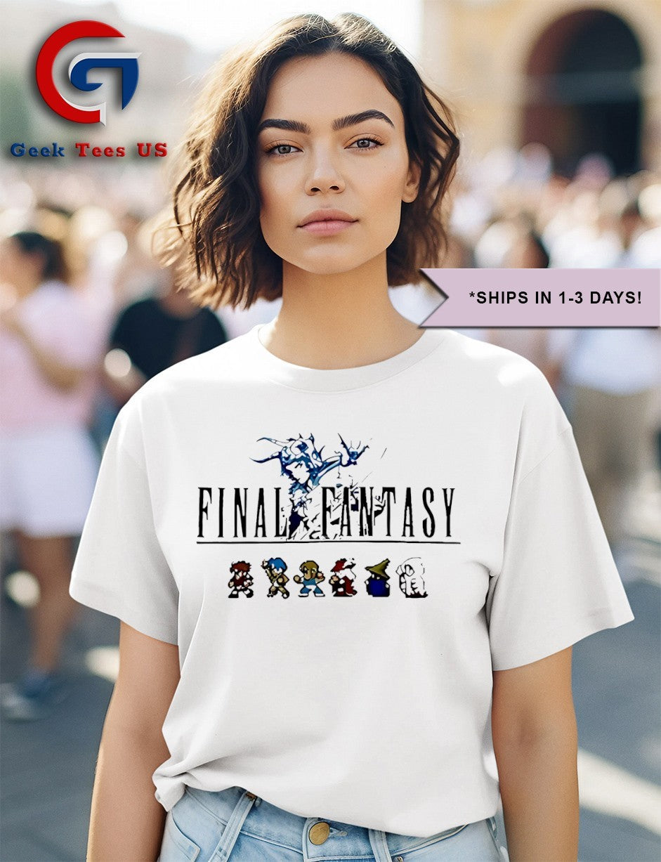 Final Fantasy Pixel art shirt