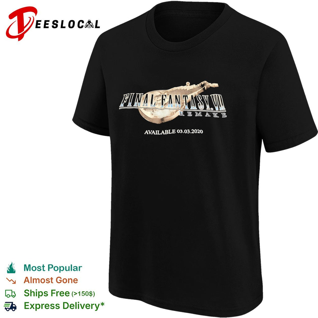 Final Fantasy VII Remake Available 03 03 2020 shirt
