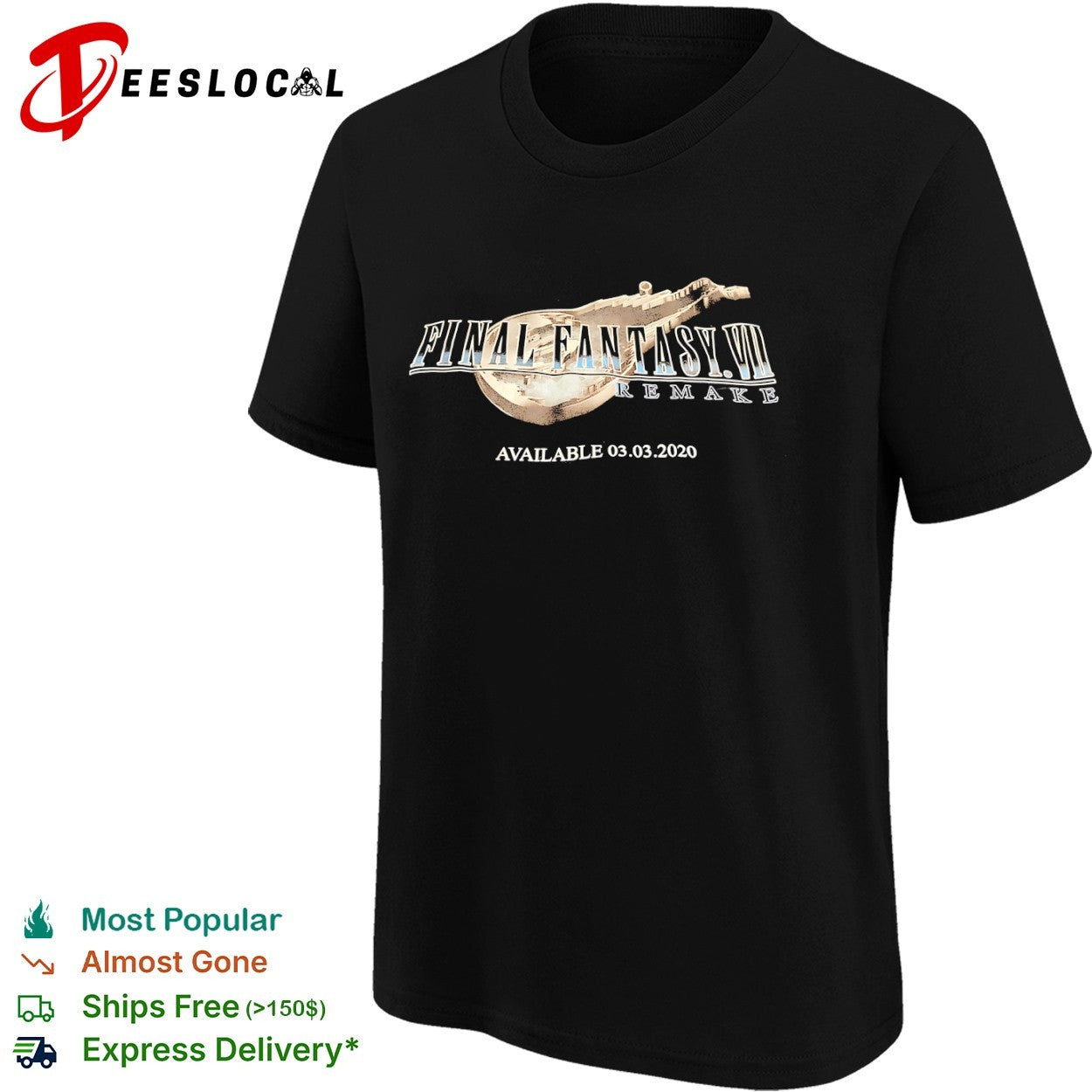 Final Fantasy VII Remake Available 03 03 2020 shirt
