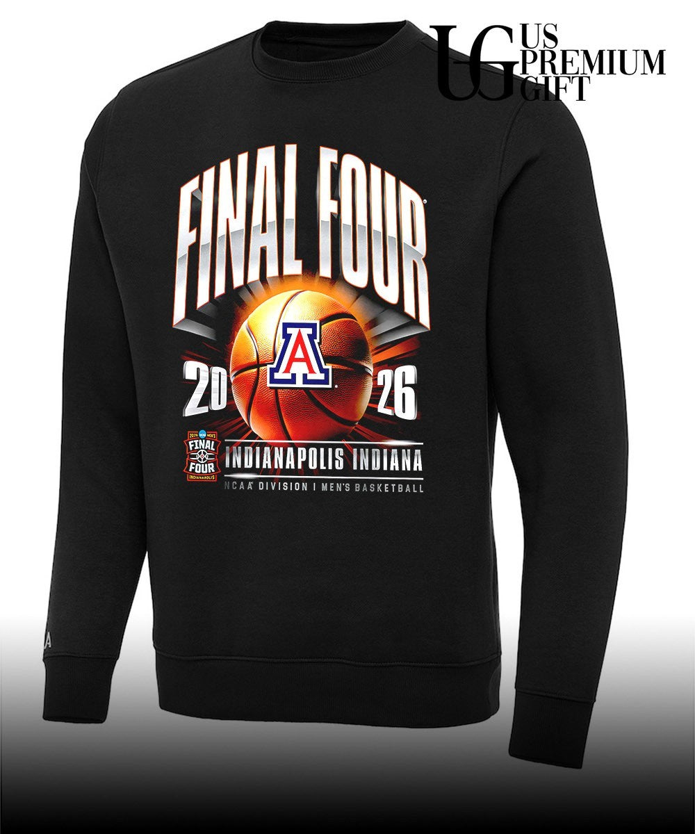 Final Four Arizona Wildcats 2026 NCAA Men’s Basketball Tournament March Madness Indianapolis Indiana shirt