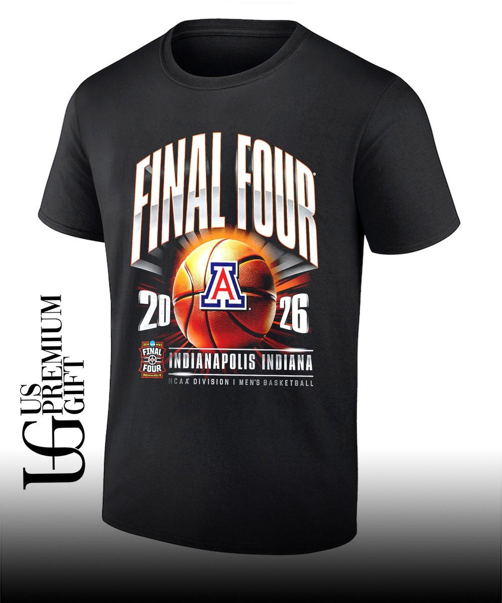 Final Four Arizona Wildcats 2026 NCAA Men’s Basketball Tournament March Madness Indianapolis Indiana shirt